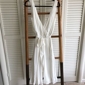 White Babaton jumpsuit size XXS aritzia